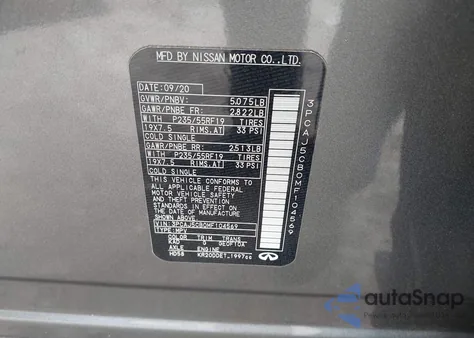 2021 Infiniti Qx50 Essential Awd from USA, damaged, VIN 3PCAJ5CB0MF104569